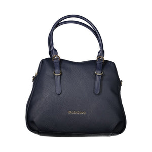 Blaue Handtasche aus Polyethylen
