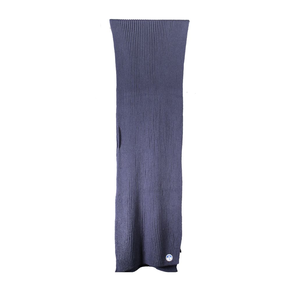 Blauer Baumwollschal