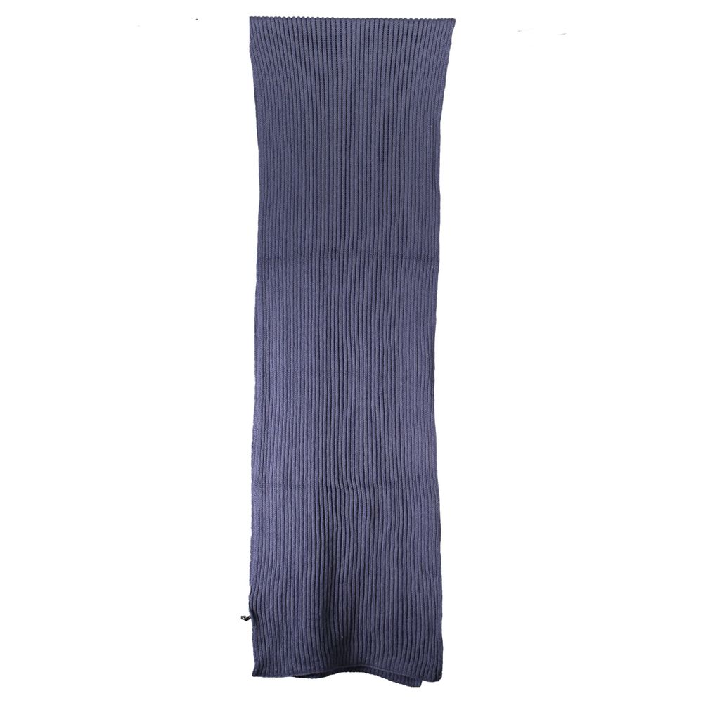 Blauer Baumwollschal