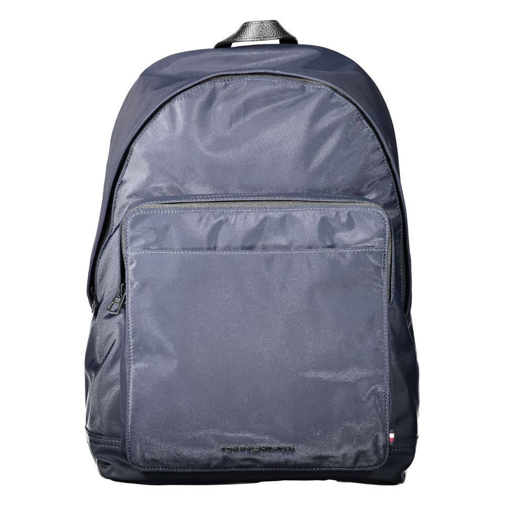 Blauer Polyester-Rucksack