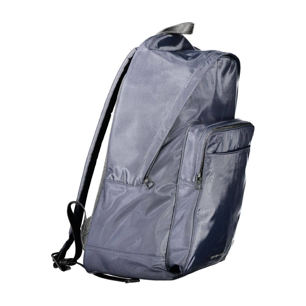 Blauer Polyester-Rucksack