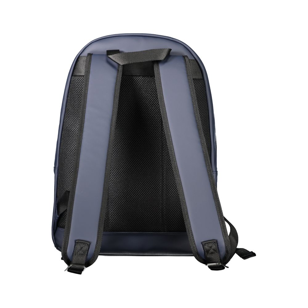 Blauer Polyethylen-Rucksack