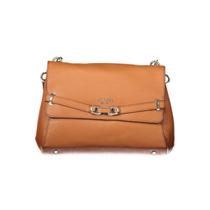 Braune Handtasche aus Polyethylen