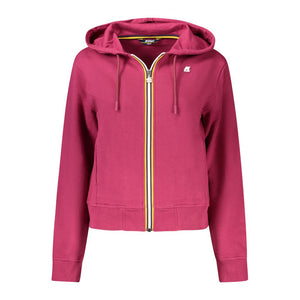 Lila Baumwollpullover