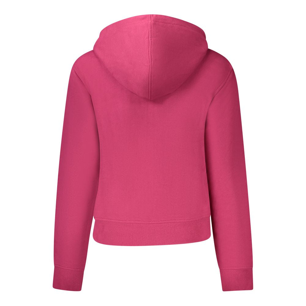 Lila Baumwollpullover