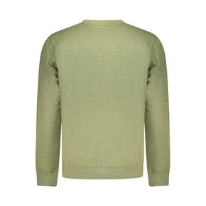 Grüner Baumwollpullover