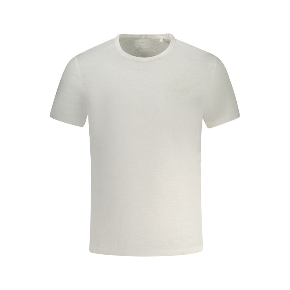Weißes Baumwoll-T-Shirt