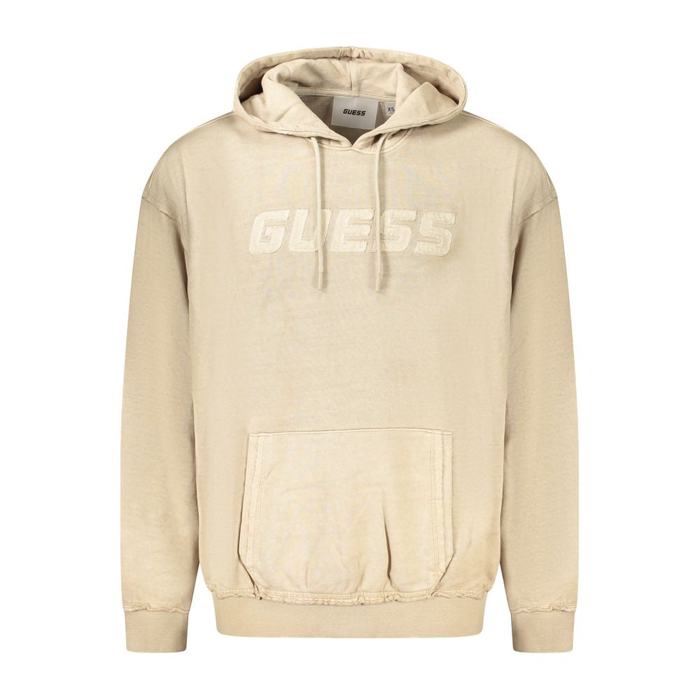 Beigefarbener Baumwollpullover