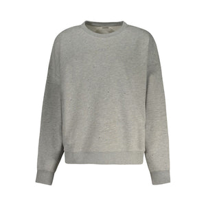 Grauer Baumwollpullover