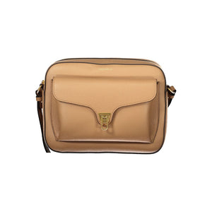 Braune Lederhandtasche