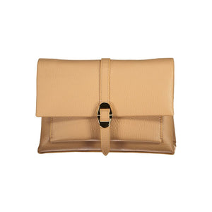 Braune Lederhandtasche