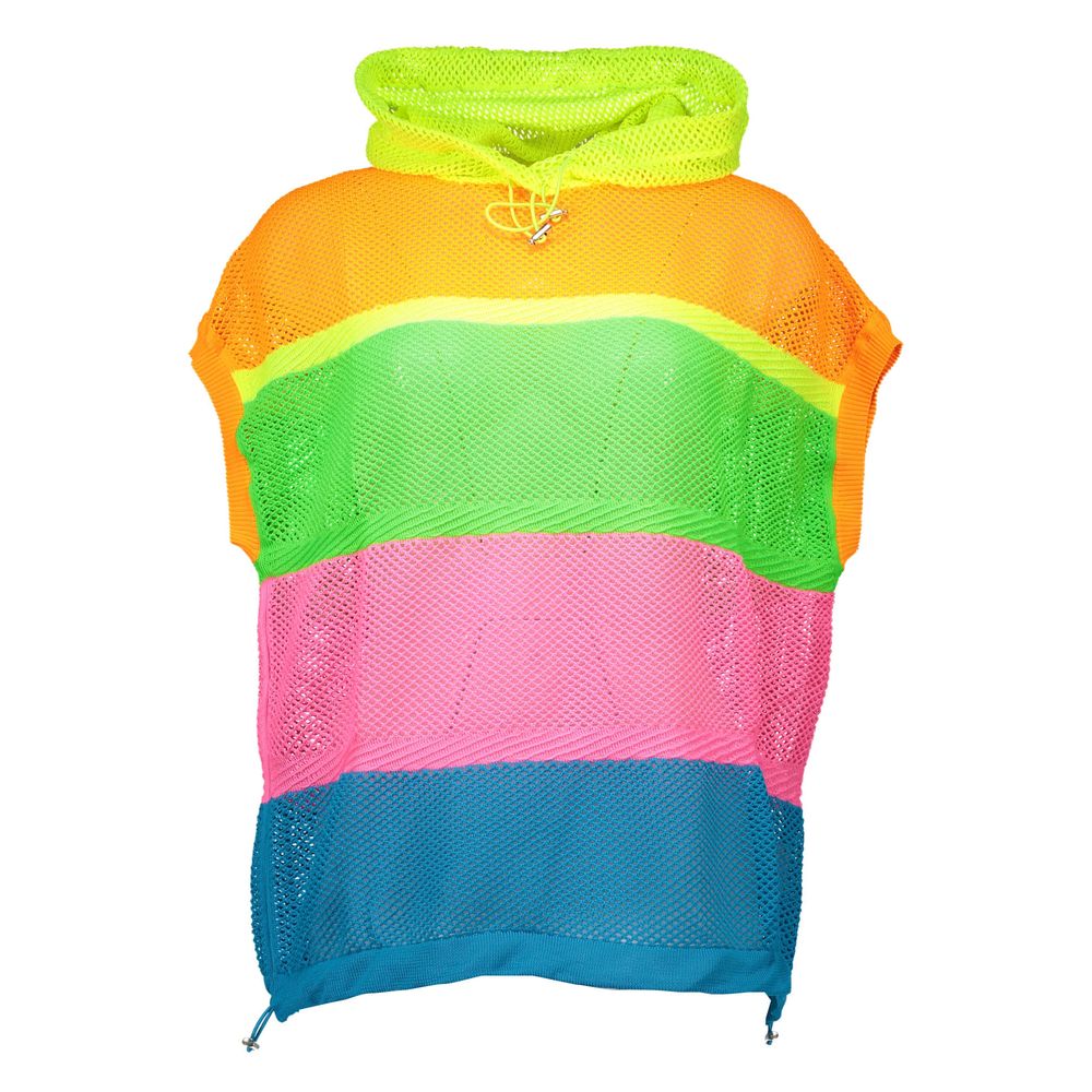 Mehrfarbiger Polyesterpullover