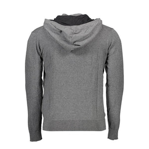 Grauer Baumwollpullover