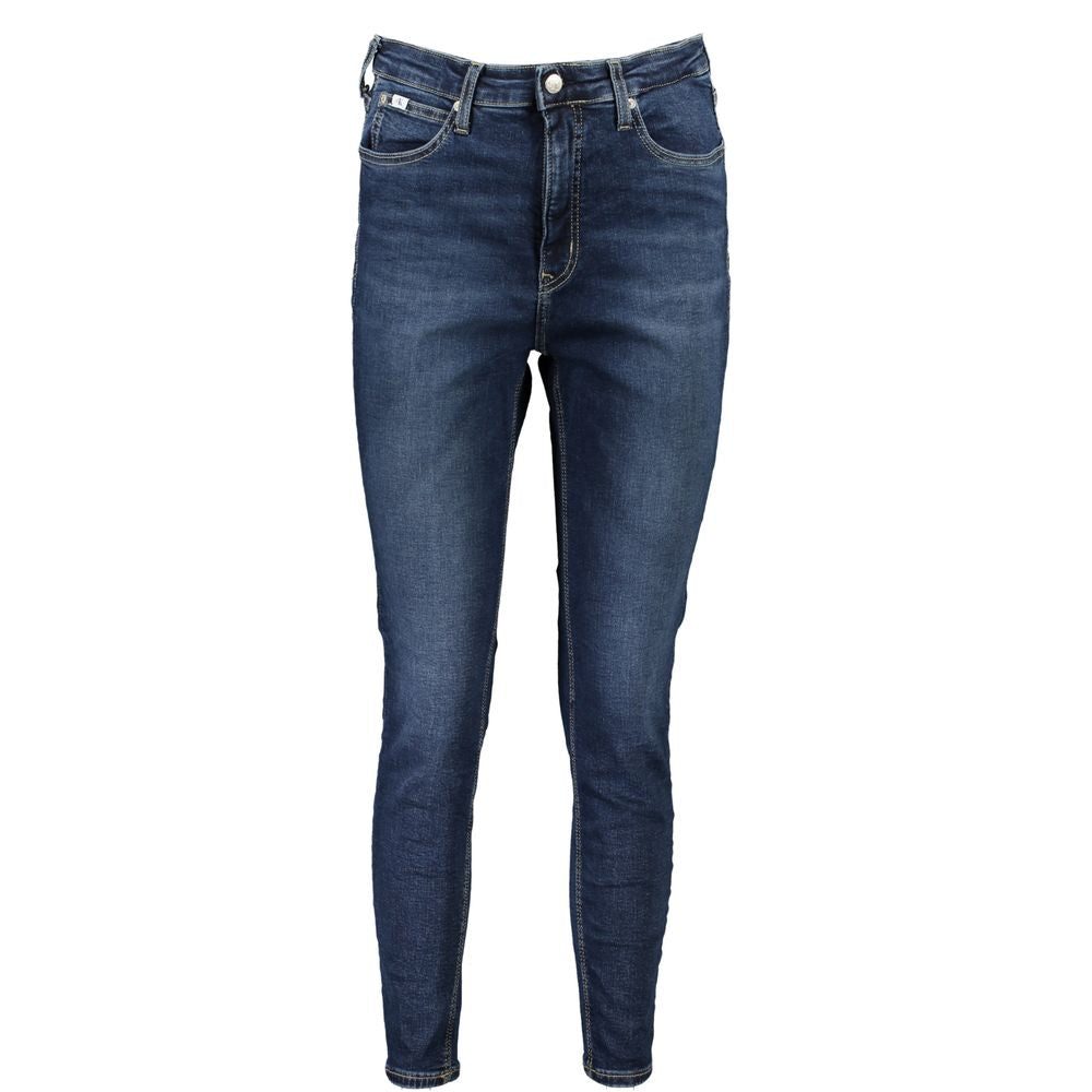 Blaue Jeans und Hose aus Baumwolle