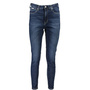 Blaue Jeans und Hose aus Baumwolle