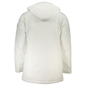 Weiße Elastanjacke
