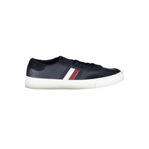 Blauer Polyester-Sneaker