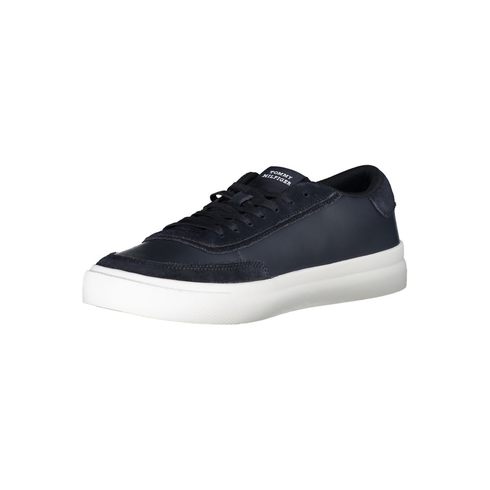Blauer Polyester-Sneaker