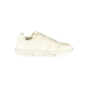 Weißer Polyester-Sneaker