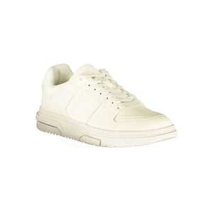 Weißer Polyester-Sneaker
