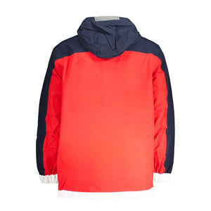 Blaue Polyamidjacke