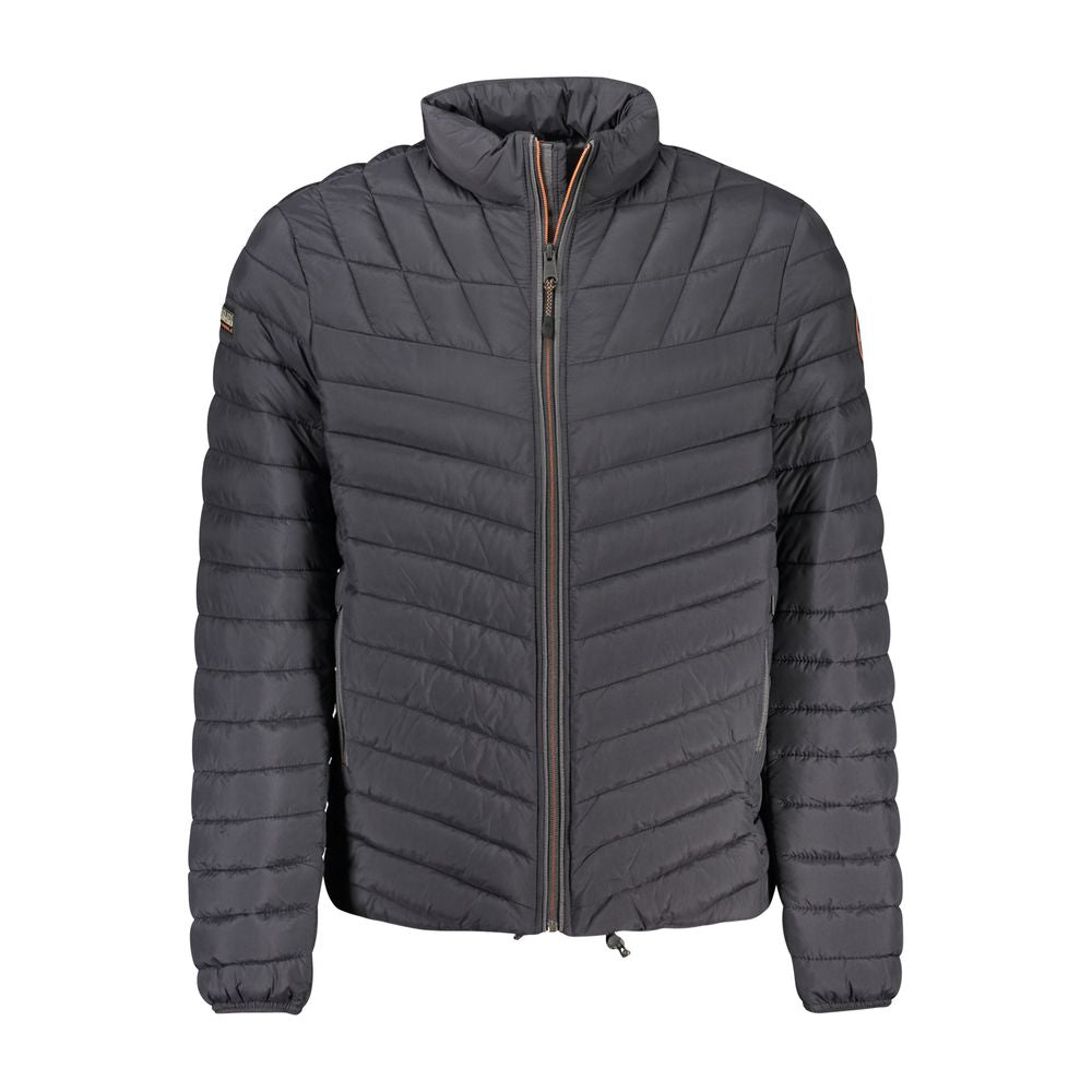 Schwarze Polyamidjacke