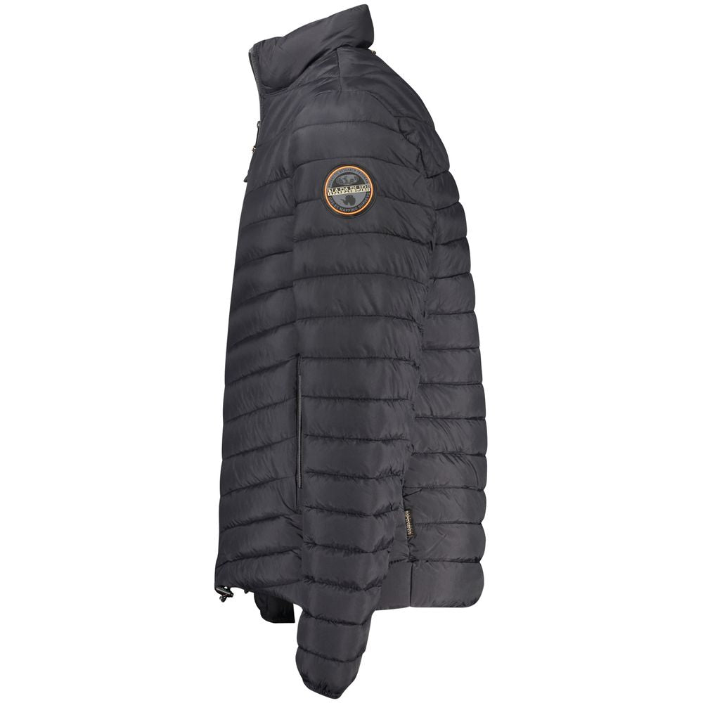 Schwarze Polyamidjacke