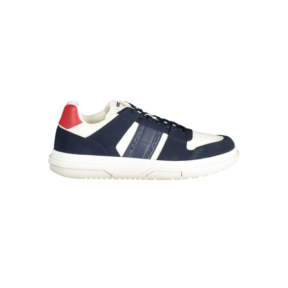 Blauer Polyester-Sneaker