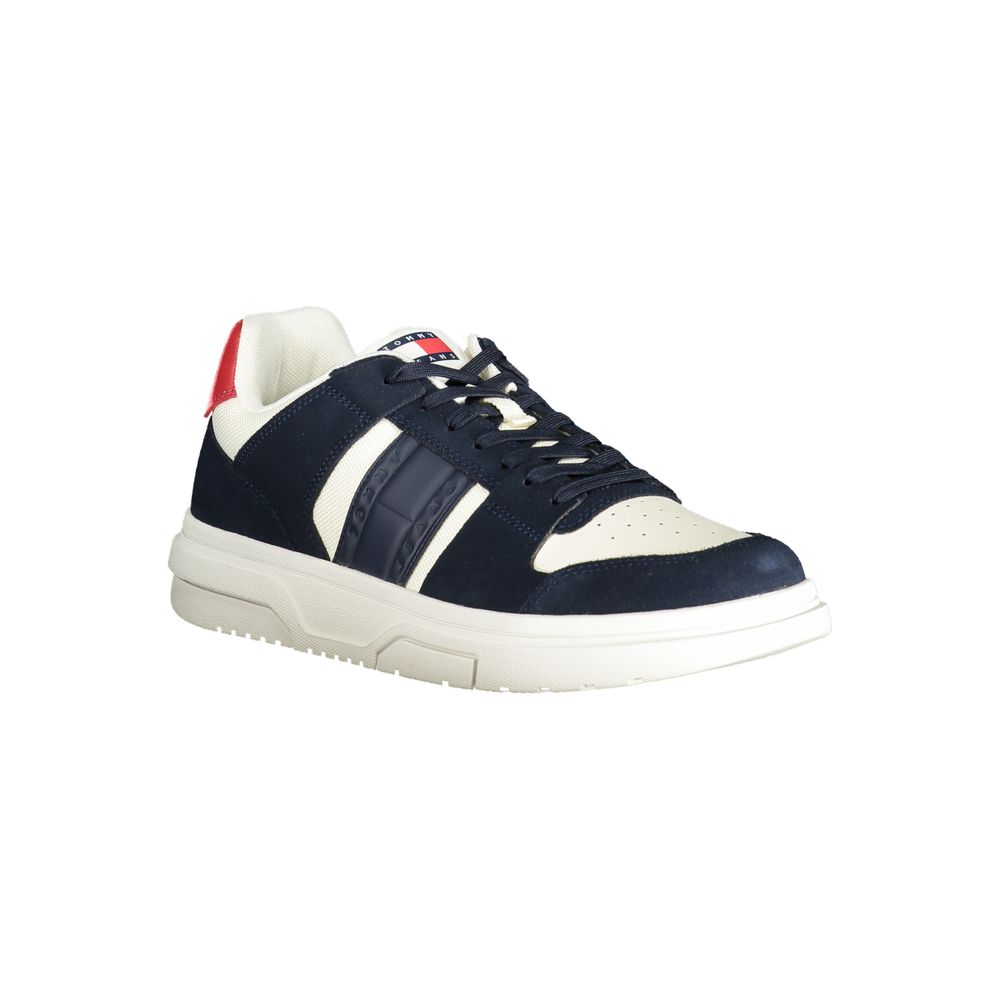 Blauer Polyester-Sneaker