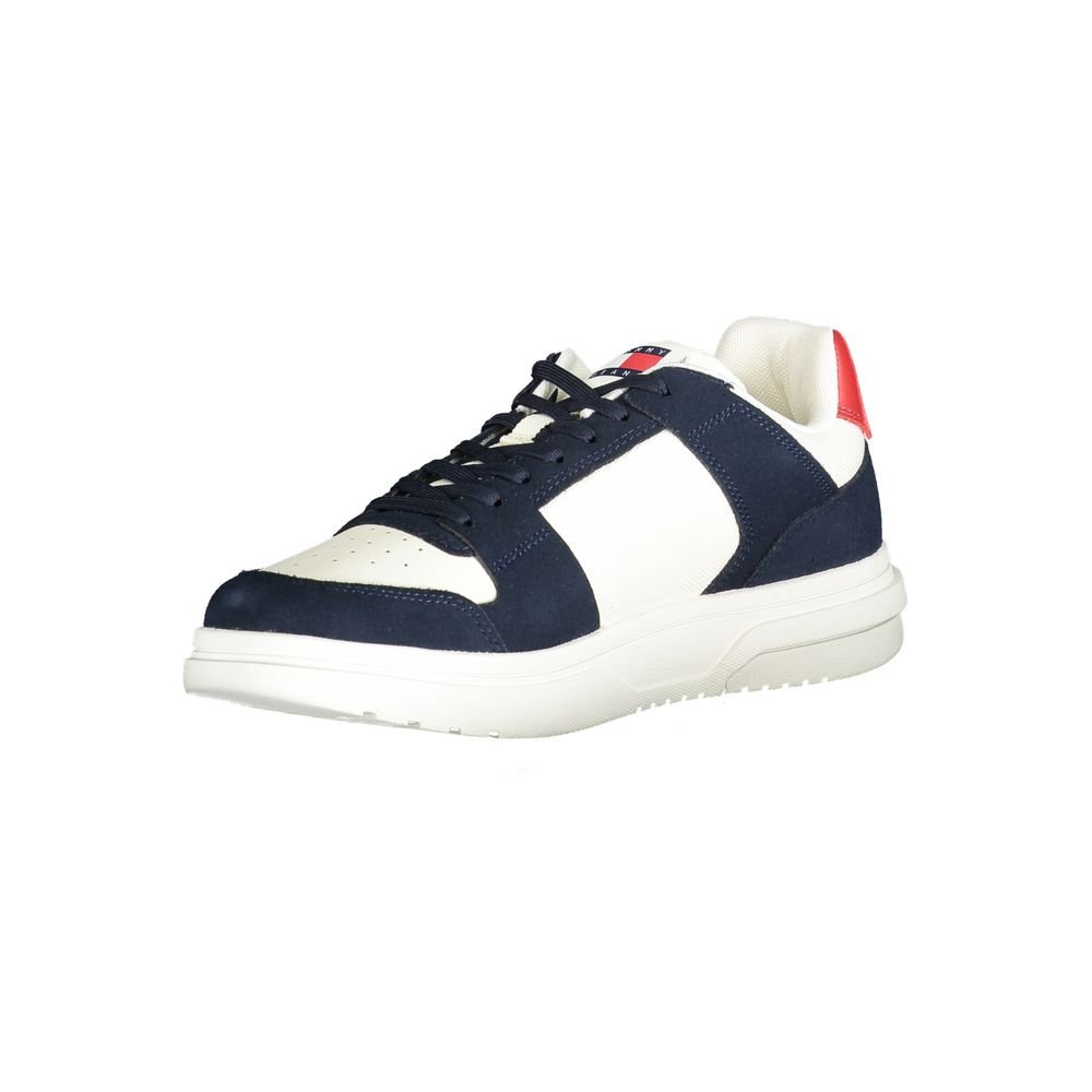 Blauer Polyester-Sneaker