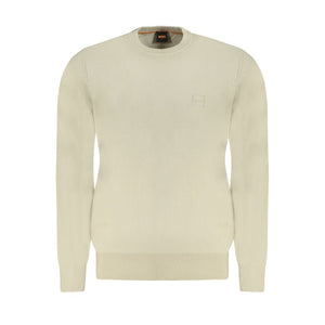 Beige Cotton Sweater