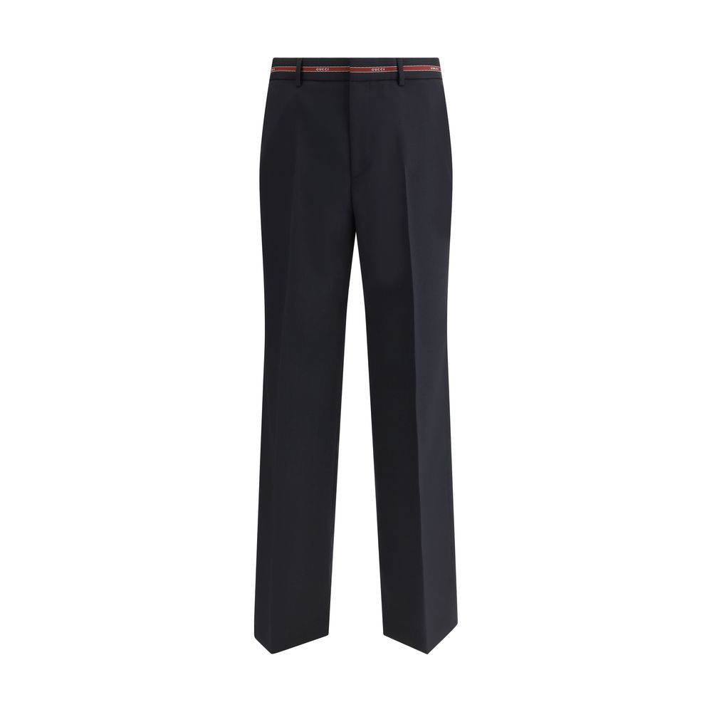 Wollhose mit Webkantendetail