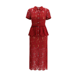 Midikleid aus Spitze