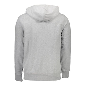 Grauer Baumwollpullover