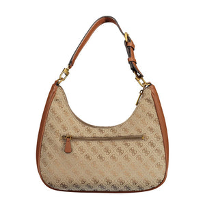 Brown Polyethylene Handbag