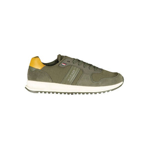 Grüner Polyester-Sneaker