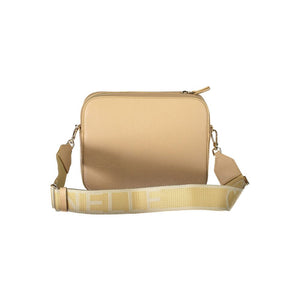 Beige Leather Handbag