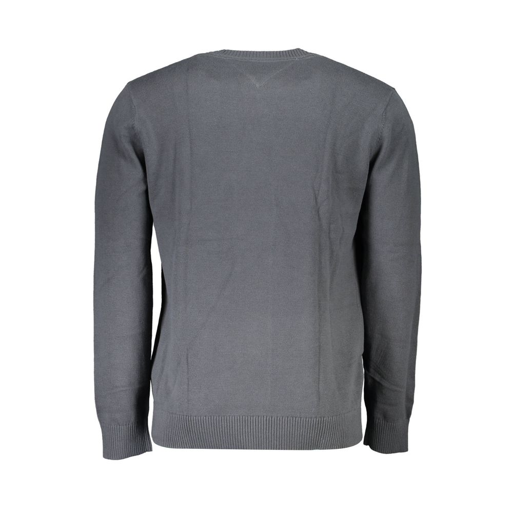 Grauer Baumwollpullover