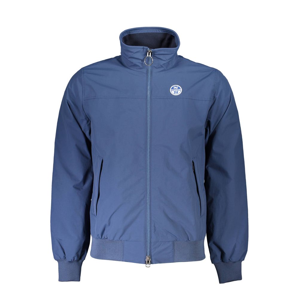 Blaue Polyamidjacke