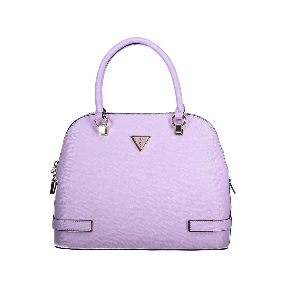Lila Handtasche aus Polyethylen