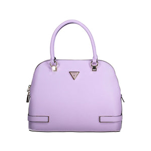 Lila Handtasche aus Polyethylen