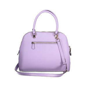 Lila Handtasche aus Polyethylen