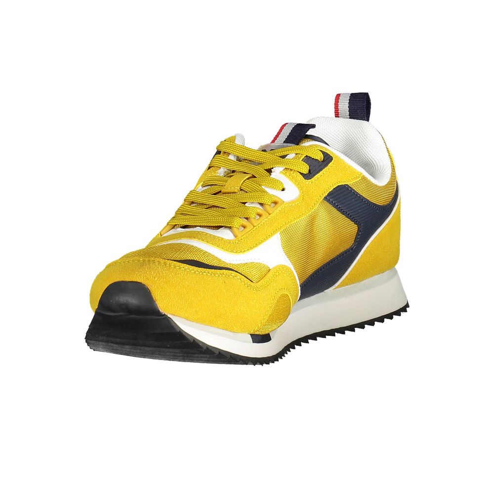 Gelber Polyester-Sneaker