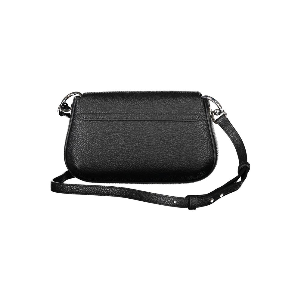 Schwarze Handtasche aus Polyethylen