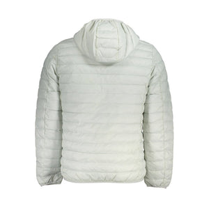 Graue Polyamidjacke