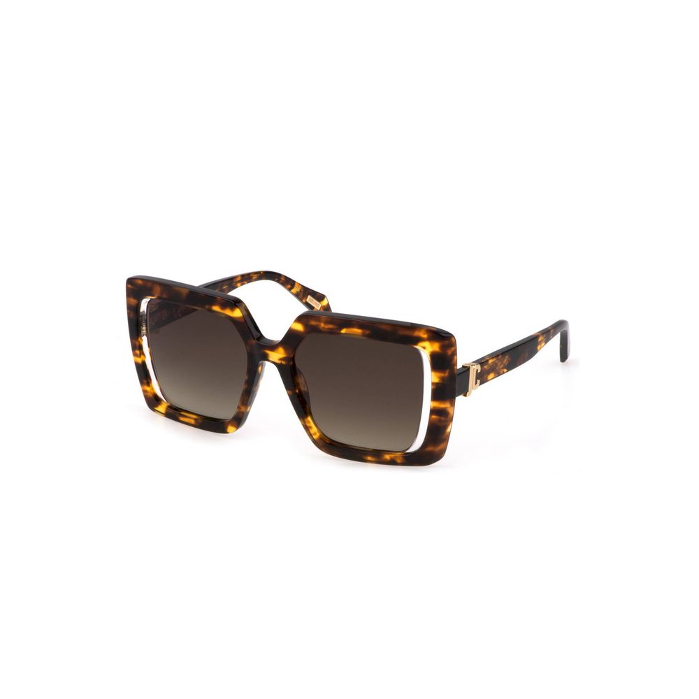 Braune Sonnenbrille aus Kunststoff