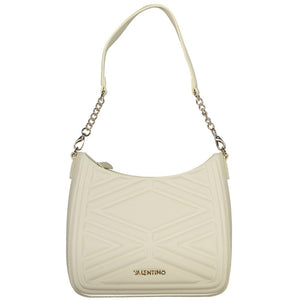 Beige Polyethylen-Handtasche