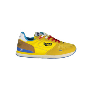 Gelber Polyester-Sneaker