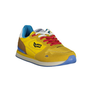 Gelber Polyester-Sneaker