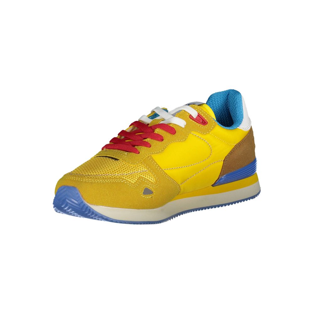 Gelber Polyester-Sneaker